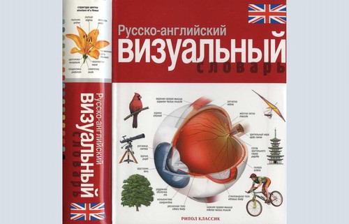 Cover for Russko-anglii skii  vizual £nyii  slovar £