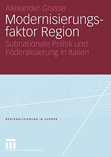 Cover for Modernisierungsfaktor Region
