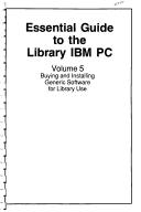 Cover for Essential Guide to the Library IBM PC