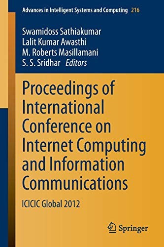 Cover for Proceedings of International Conference on Internet Computing and Information Communications