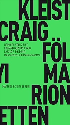 Cover for Marionetten und Übermarionetten