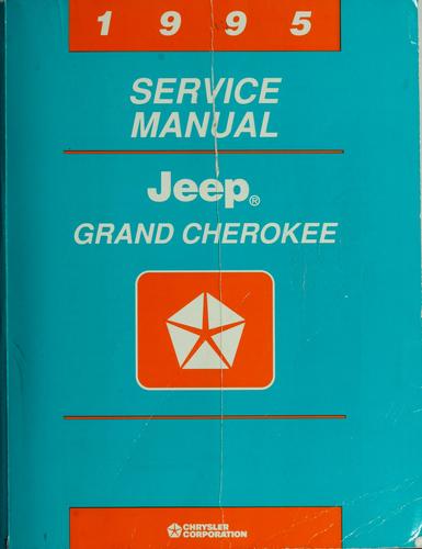 Cover for Jeep Grand Cherokee service manual, 1995