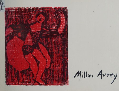 Cover for Milton Avery