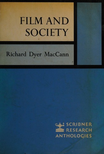 Cover for Film and society.