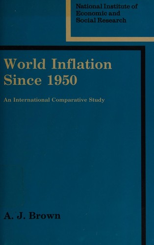 Cover for World inflation since 1950