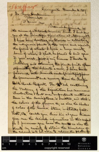 Cover for Correspondence