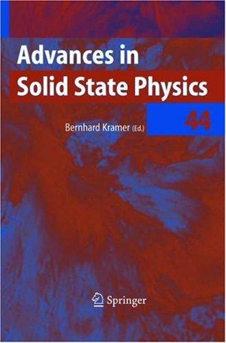 Cover for Advances in Solid State Physics / Volume 44 (Advances in Solid State Physics)