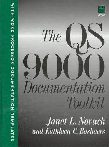 Cover for QS 9000 Documentation Toolkit, The