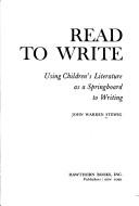 Cover for Read to write