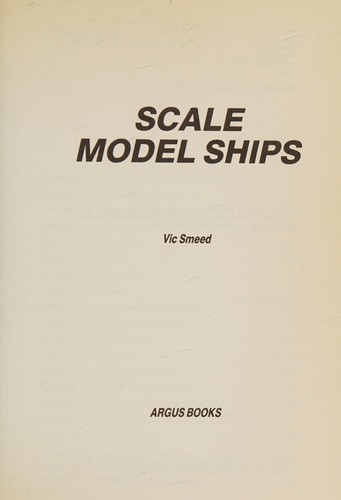 Cover for Scale Model Ships