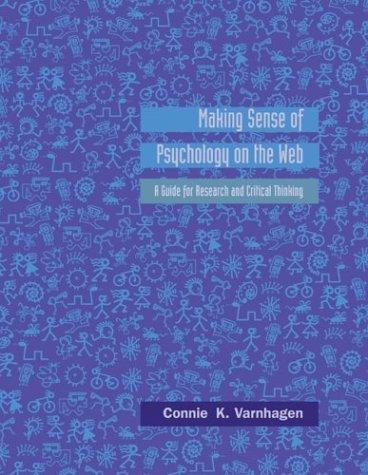 Cover for Making Sense of Psychology on the Web