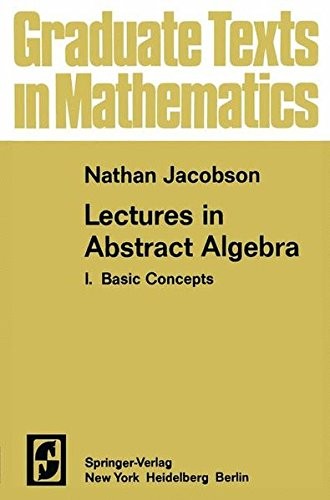 Cover for Lectures in abstract algebra