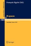 Cover for H-spaces