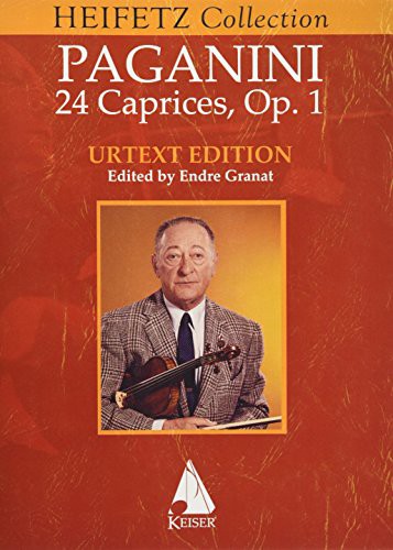 Cover for 24 Caprices for Violin Solo