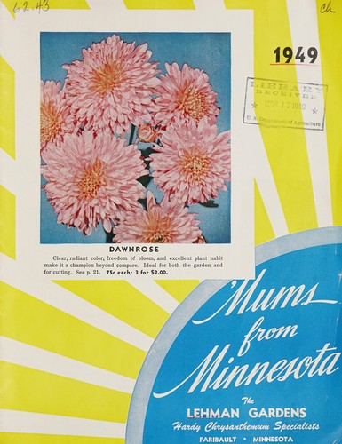 Cover for 'Mums from Minnesota