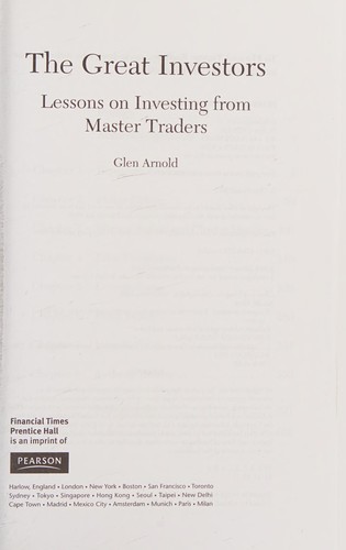 Cover for The great investors