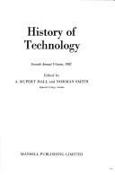 Cover for History of Technology