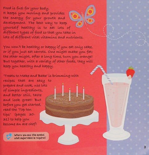 Cover for Treats to make and bake