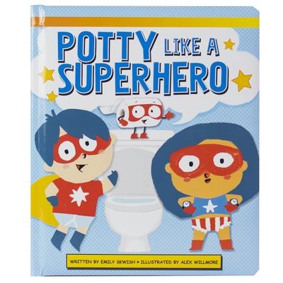 Cover for Potty Like a Superhero Picture Board Book
