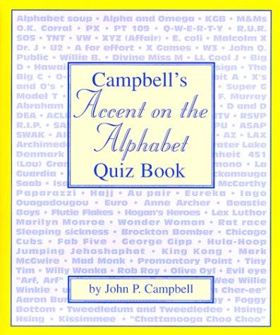 Cover for Campbell's Accent on the Alphabet Quiz Book