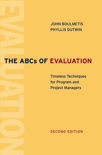 Cover for The ABCs of Evaluation