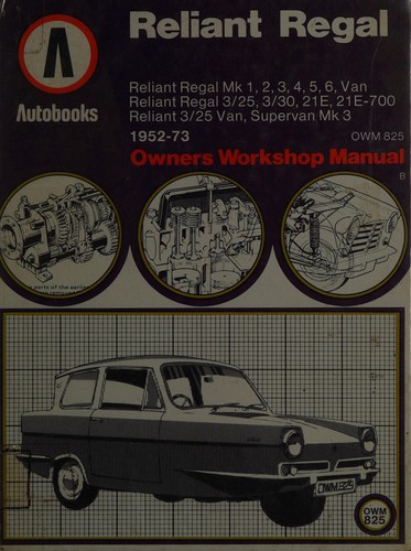 Cover for Regal 1952-73 autobook ...