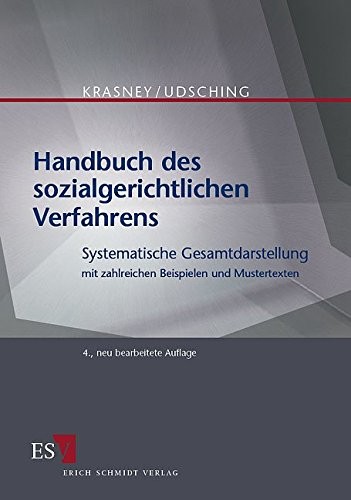 Cover for Handbuch des sozialgerichtlichen Verfahrens