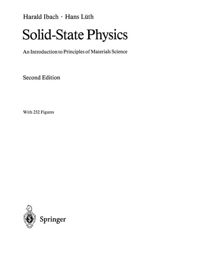 Cover for Solid-State Physics
