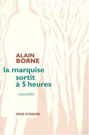 Cover for La marquise sortit à 5 heures