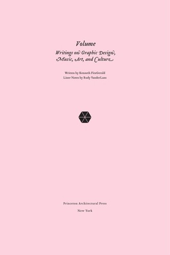 Cover for Volume