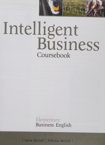 Cover for Intelligent Business
