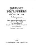 Cover for English privateers at Cabo San Lucas