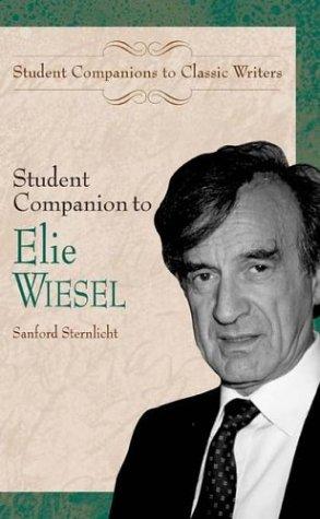 Cover for Student companion to Elie Wiesel