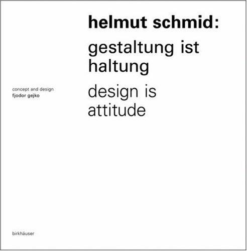 Cover for Helmut Schmid