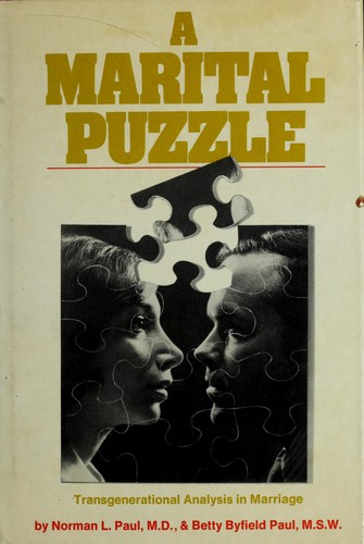 Cover for A marital puzzle