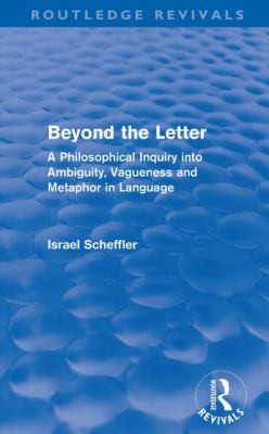 Cover for Beyond the Letters Routledge Revivals
