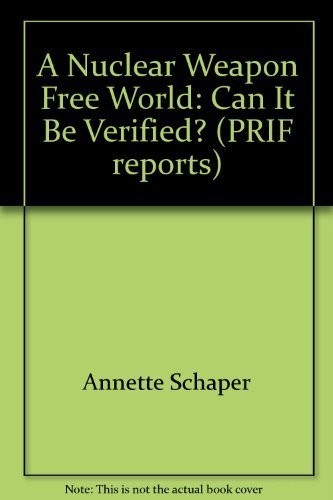 Cover for A Nuclear weapon free world