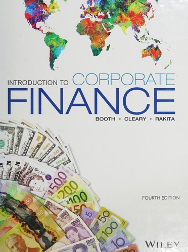 Cover for Introduction to Corporate Finance, Fourth Canadian Binder Ready Version