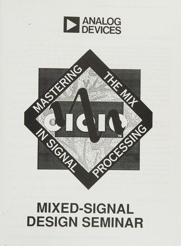 Cover for Mixed-Signal Design Seminar (Technical Reference Books)