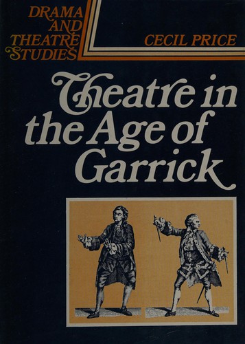 Cover for Theatre in the age of Garrick