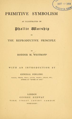Cover for Primitive symbolism