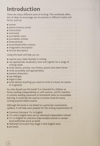 Cover for Spelling and Vocabulary Workbook Age 9-11