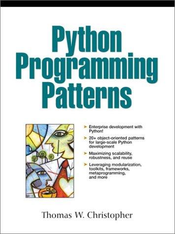 Cover for Python Programming Patterns