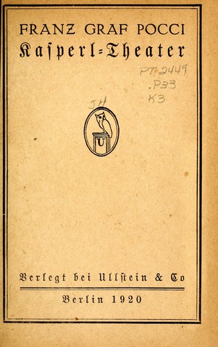 Cover for Kasperl-Theater