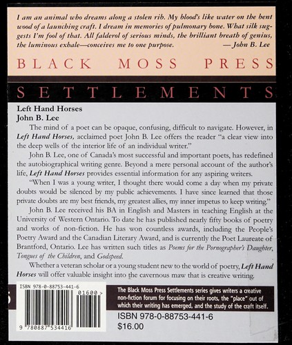 Cover for Left Hand Horses