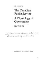 Cover for The Canadian public service