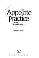 Cover for Appellate practice in the United States