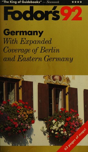 Cover for Fodor's Germany.