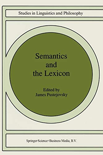 Cover for Semantics and The Lexicon