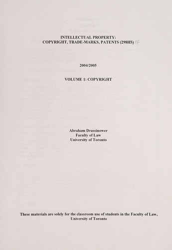 Cover for Intellectual property